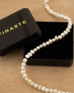Finaste Parelketting small goudkleurig Sale
