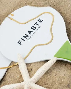 Finaste Plat kettinkje goud kleurig Fashion