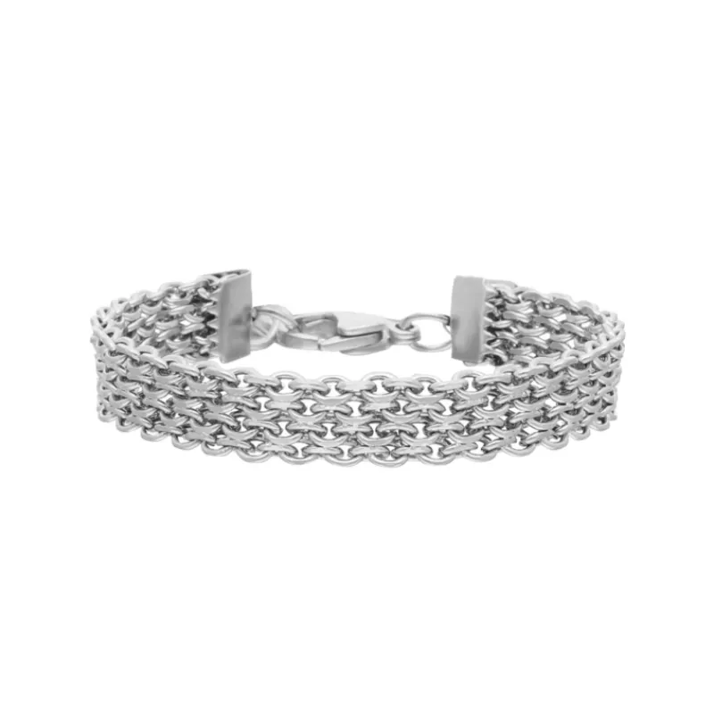 Finaste Platte armband mesh New