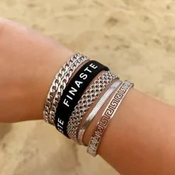 Finaste Platte armband mesh New