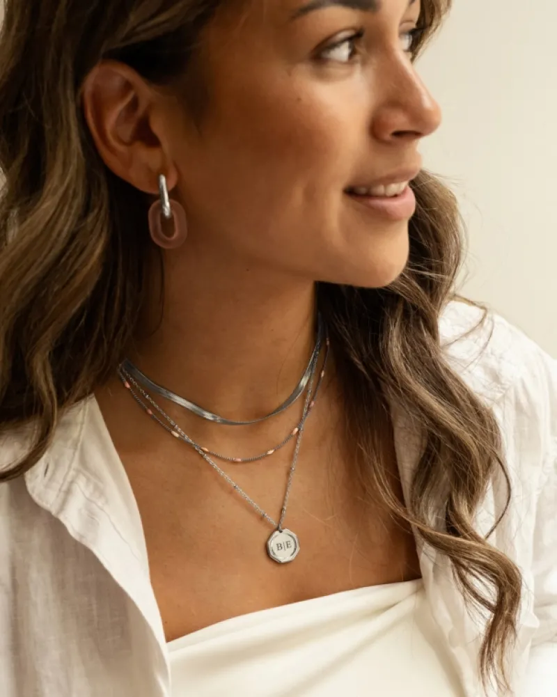 Finaste Platte Choker ketting Outlet