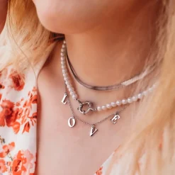 Finaste Platte Choker ketting Outlet