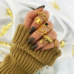 Finaste Premium ring gold plated Best