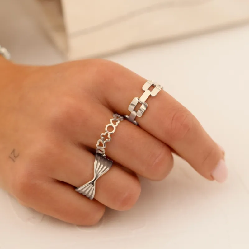 Finaste Ring bold chain Outlet