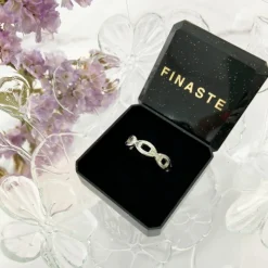 Finaste Ring chunky chain kleur zilver Fashion