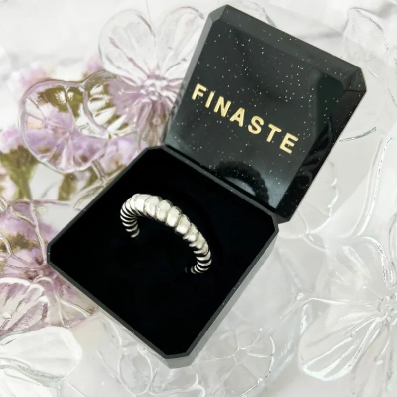 Finaste Ring Croissant kleur zilver Online