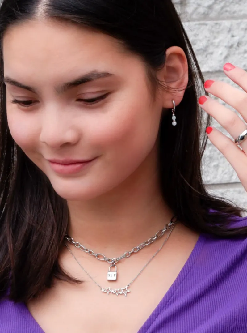 Finaste Ring geometrische print Fashion