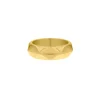 Finaste Ring geometrische print goud kleurig Outlet
