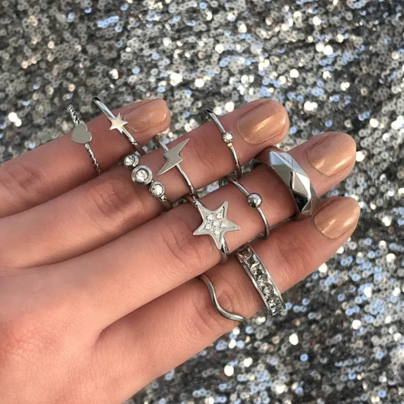 Finaste Ring met bolletje groot kleur Zilver Online