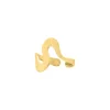 Finaste Ring met golven kleur goud Fashion