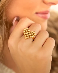 Finaste Ring met hartje goudkleurig Best