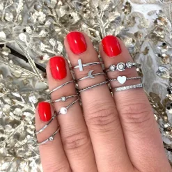 Finaste Ring met maan Discount