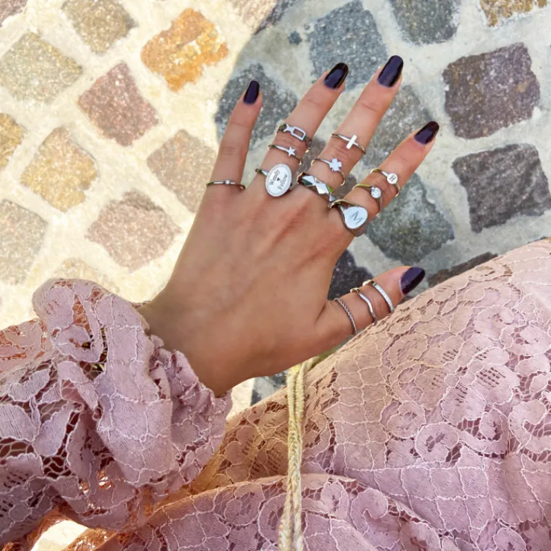 Finaste Ring met steentjes Best