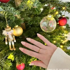 Finaste Ring open hearts goldplated Fashion