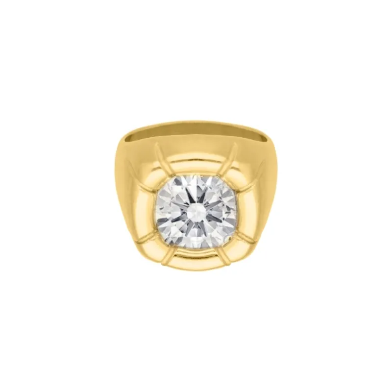 Finaste Ring statement stone kleur goud Outlet