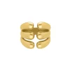 Finaste Ring triple drops goudkleurig Sale