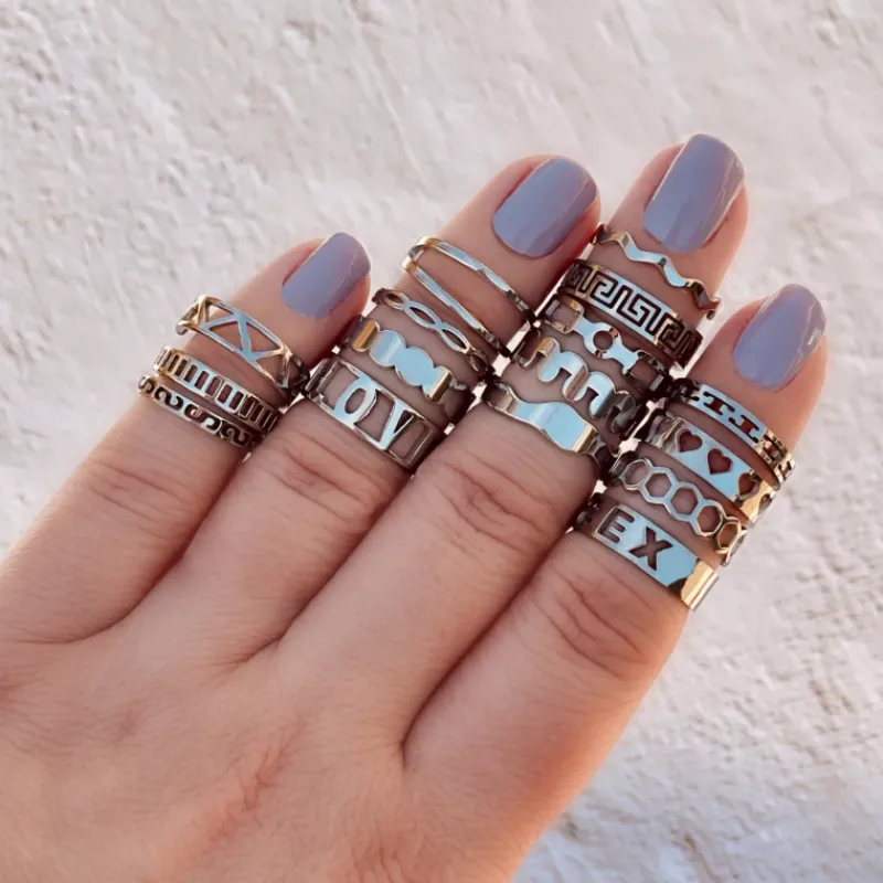 Finaste Ring verstelbaar chain Online