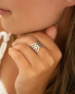 Finaste Ring vintage style Fashion