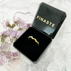 Finaste Ring Waves Kleur Goud Best
