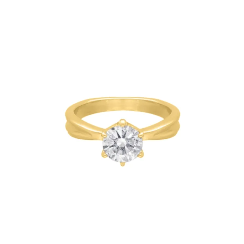 Finaste Royal ring goud kleurig Best