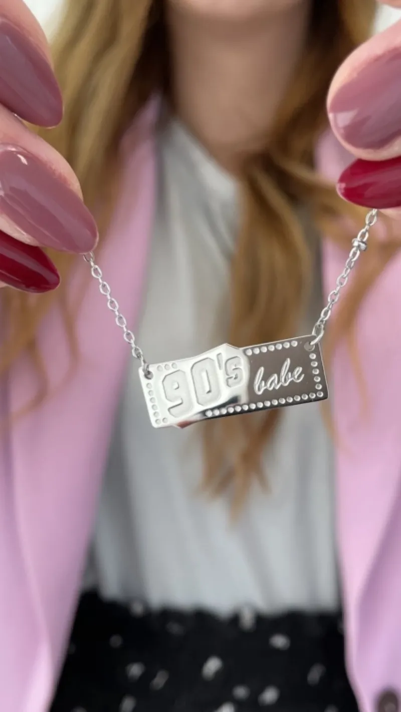 Finaste 90's babe ketting Clearance