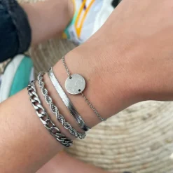 Finaste Schakelarmband gedraaid New