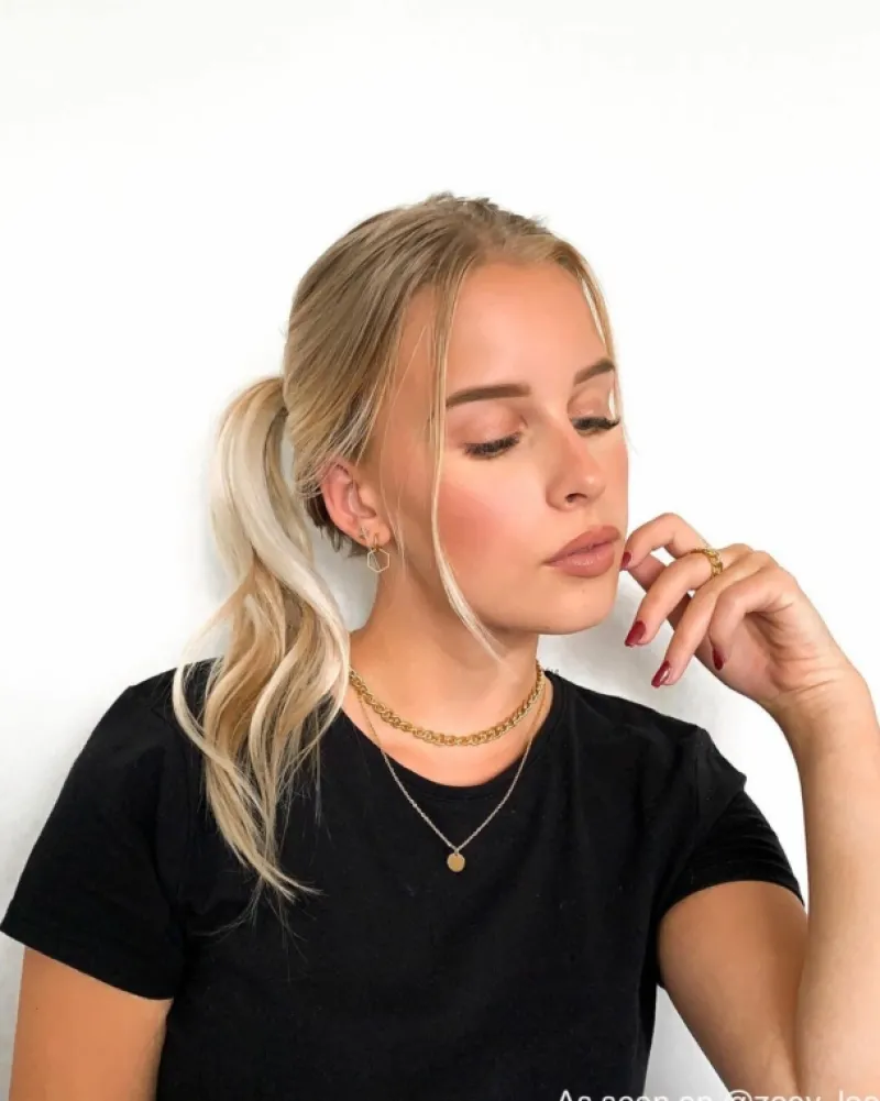 Finaste Schakelarmband gedraaid goudkleurig Best