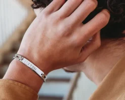 Finaste Schakelarmband mannen met naam Online
