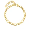 Finaste Schakelarmband mix goud kleurig Fashion
