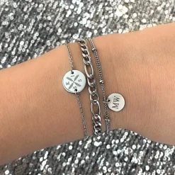 Finaste Schakelarmband Mixed Chain Discount