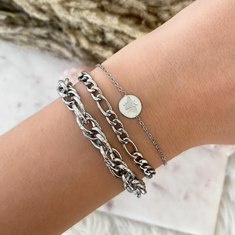 Finaste Schakelarmband Mixed Chain Discount