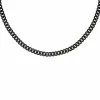 Finaste Schakelketting Mannen Zwart Discount