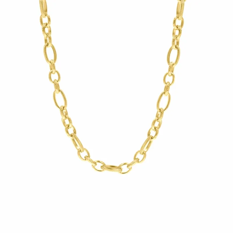 Finaste Schakelketting mix goud kleurig Best