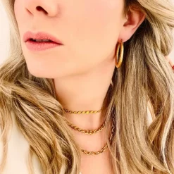 Finaste Schakelketting mix goud kleurig Best