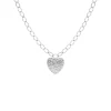 Finaste Schakelketting vintage hartje Best