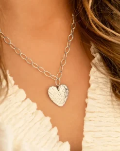Finaste Schakelketting vintage hartje Best