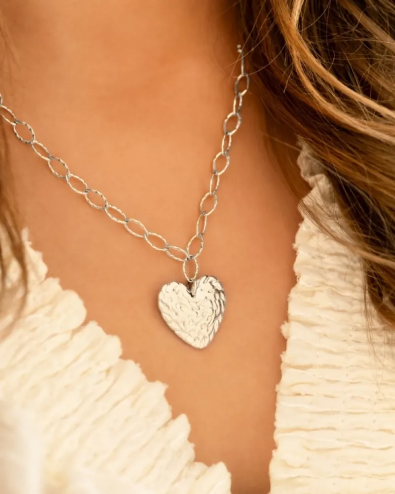 Finaste Schakelketting vintage hartje Best