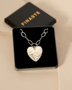 Finaste Schakelketting vintage hartje Best