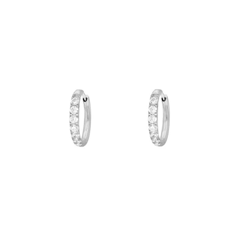 Finaste Shiny oorringetjes 10 mm Sale