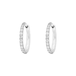 Finaste Shiny Oorringetjes 16 Mm Fashion