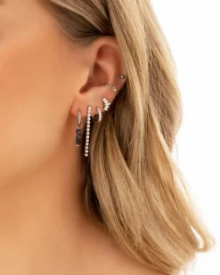 Finaste Shiny oorringetjes 8 mm Sale