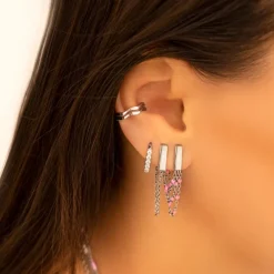 Finaste Shiny oorringetjes 10 mm Sale