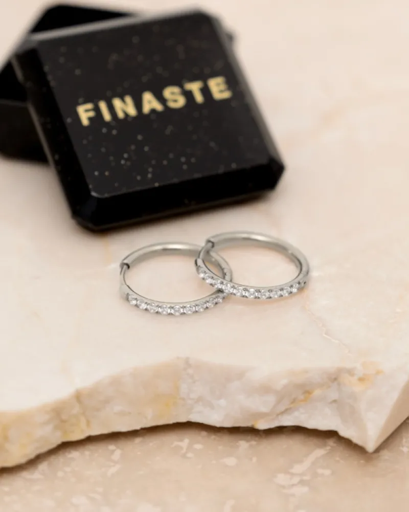 Finaste Shiny Oorringetjes 16 Mm Fashion
