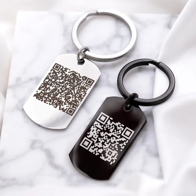 Finaste Sleutelhanger met QR code Fashion