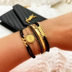 Finaste Smalle Bangle Open Goud Kleurig Outlet