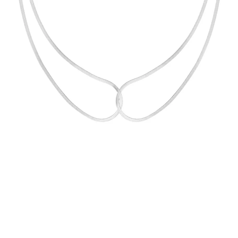Finaste Snake ketting linked chains Discount