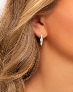 Finaste Sparkle hoops Discount