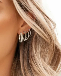 Finaste Sparkle hoops Discount