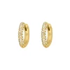 Finaste Sparkle hoops goldplated Sale