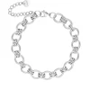 Finaste Statement anklet round chains Best